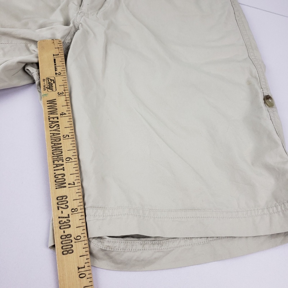 Columbia Sportwear Co Shorts Women's 4‎ Beige Cargo Roll-Up Hiking Shorts AL4360 - Picture 10 of 11